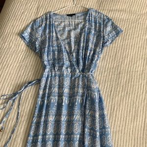 Aakaa maxi wrap dress